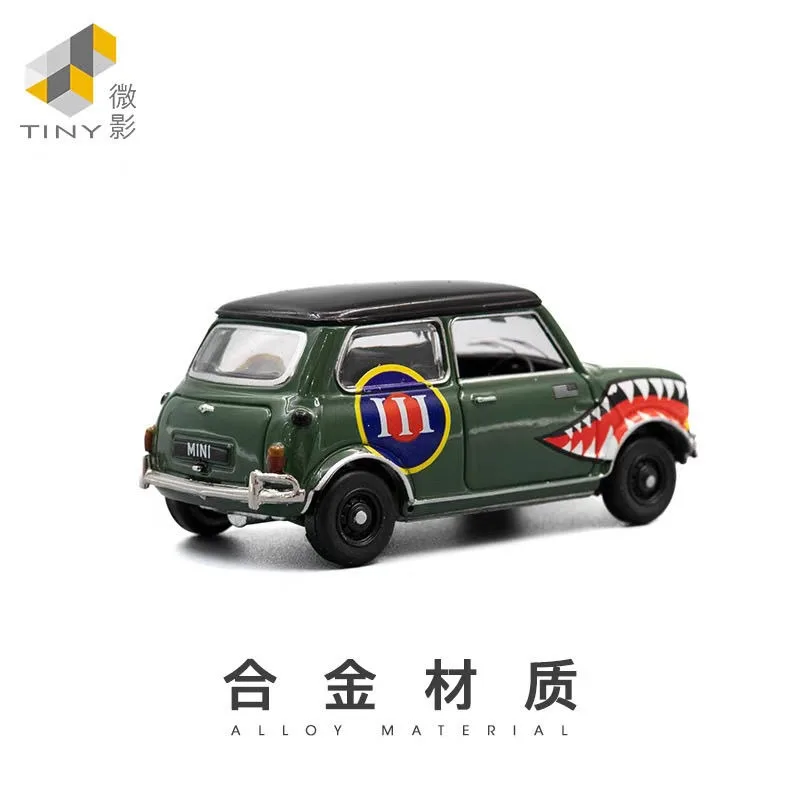 Tiny 1:64 Mini Cooper Alloy Diecast CarMode Vehicle Collection Gift Ornament Toy - Image 4