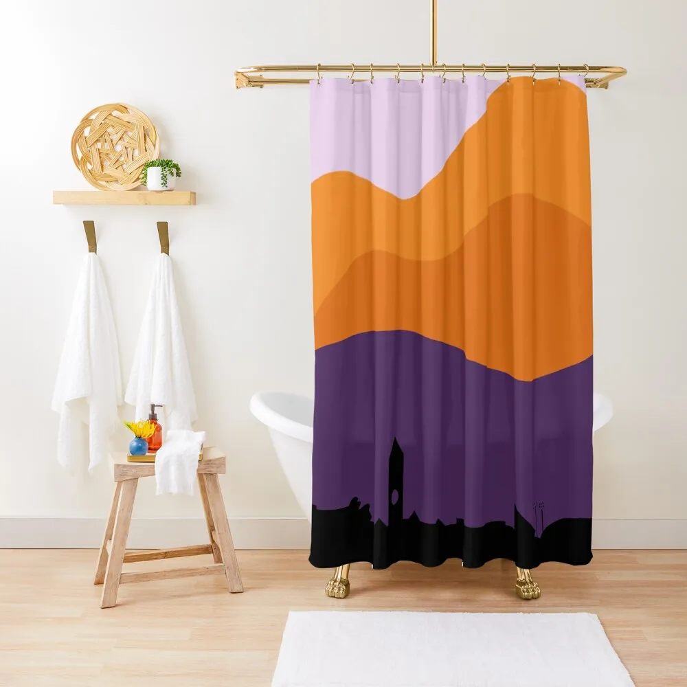 

In These Hills Shower Curtain Waterproof Shower And Anti-Mold Funny Shower For Bathrooms Luxury Bathroom Curtain
