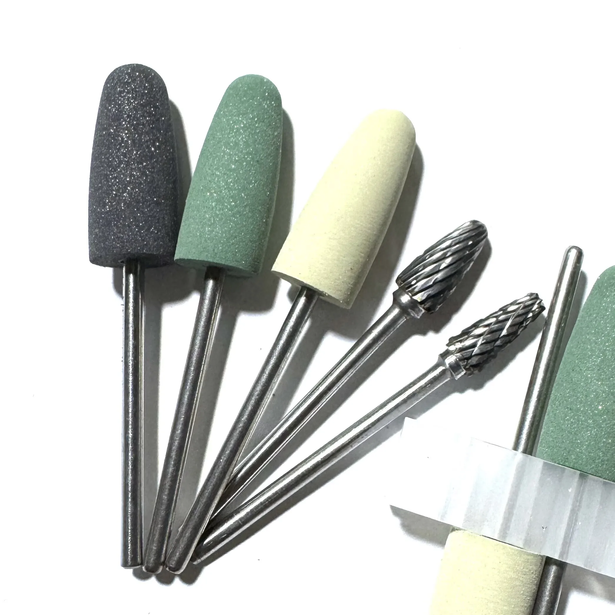Tungsten Carbide Rotary Bur Resin Acrylic Polishing Kit Silicone Rubber Polishers For Polishing Tool