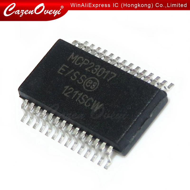 

CazenOveyi 2pcs/lot MCP23017-E/SS MCP23017 SSOP-28 In Stock