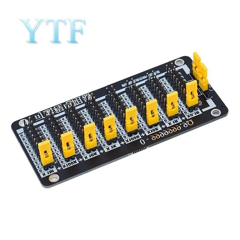 1R - 9999999R Programmable Adjustable SMD Resistor Slide Resistor Board Step Accuracy 1R 1% 1/2 Watt Module 200V