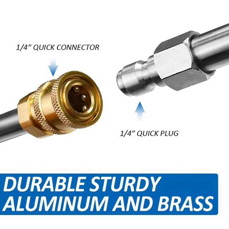 2X High Pressure Washer Undercarriage Cleaner 7 Nozzle Road Cleaning Tool, 4000 PSI Road Cleaning Machine