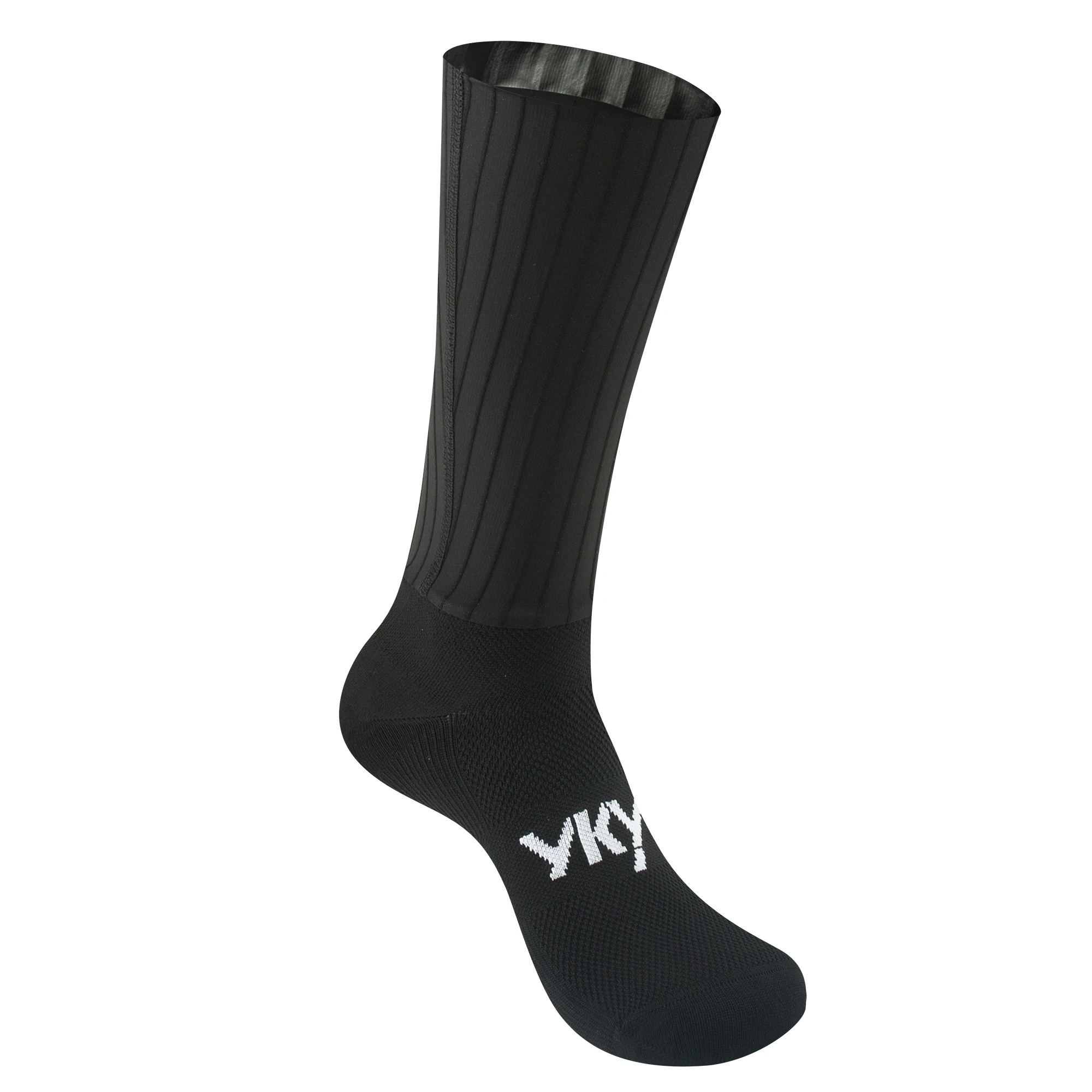 YKYWBIKE Narrow Stripe Radsocken, aerodynamische Unisex-Rennradsocken, Fahrradsocken, rutschfeste Sport- und Outdoor-Laufsocken – Detail 13