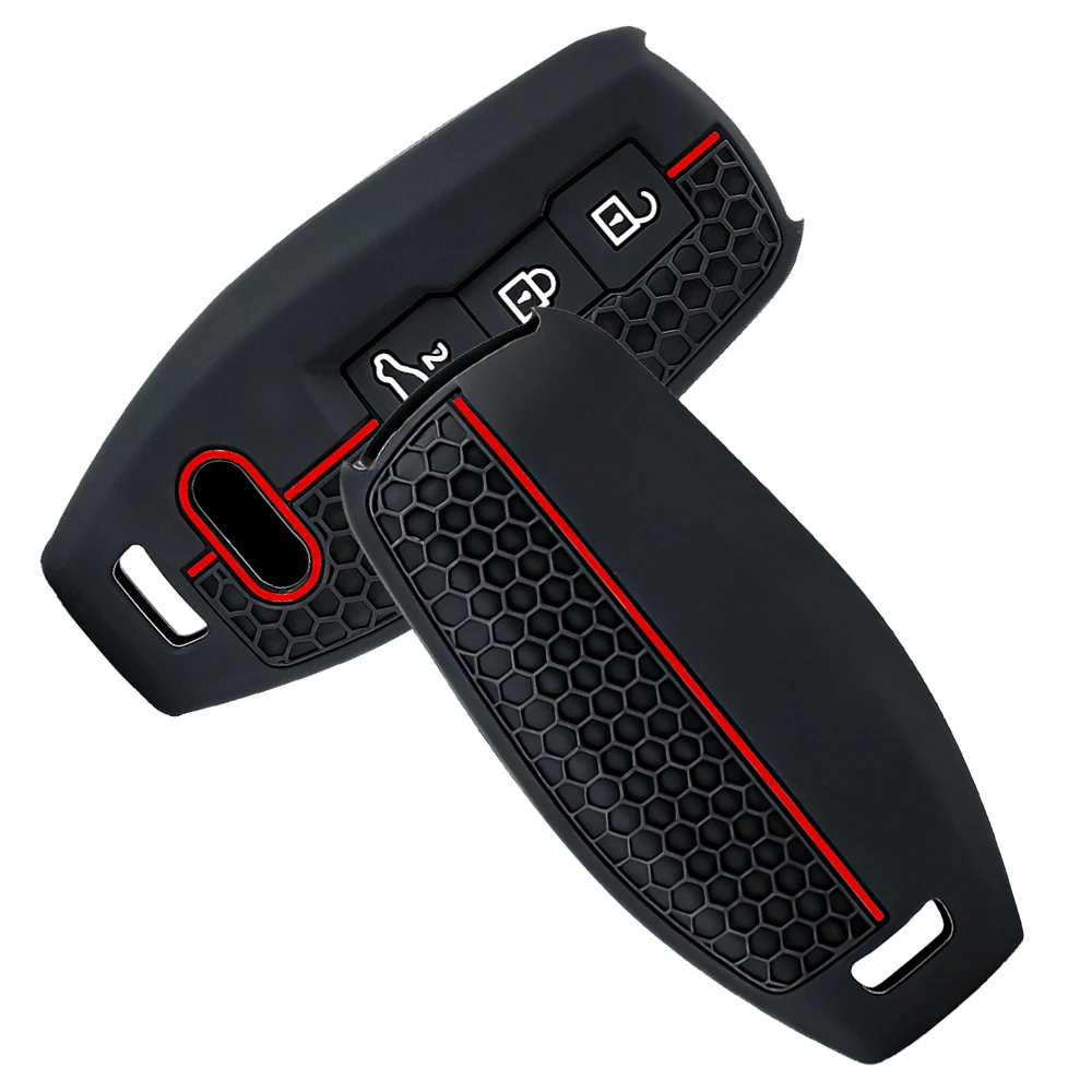 New Silicone Car Remote Key Case Shell Cover Fob Holder for Audi A5L 2026 Audi A3 A5L Q6 A6L Q5 2025 Car Accessories