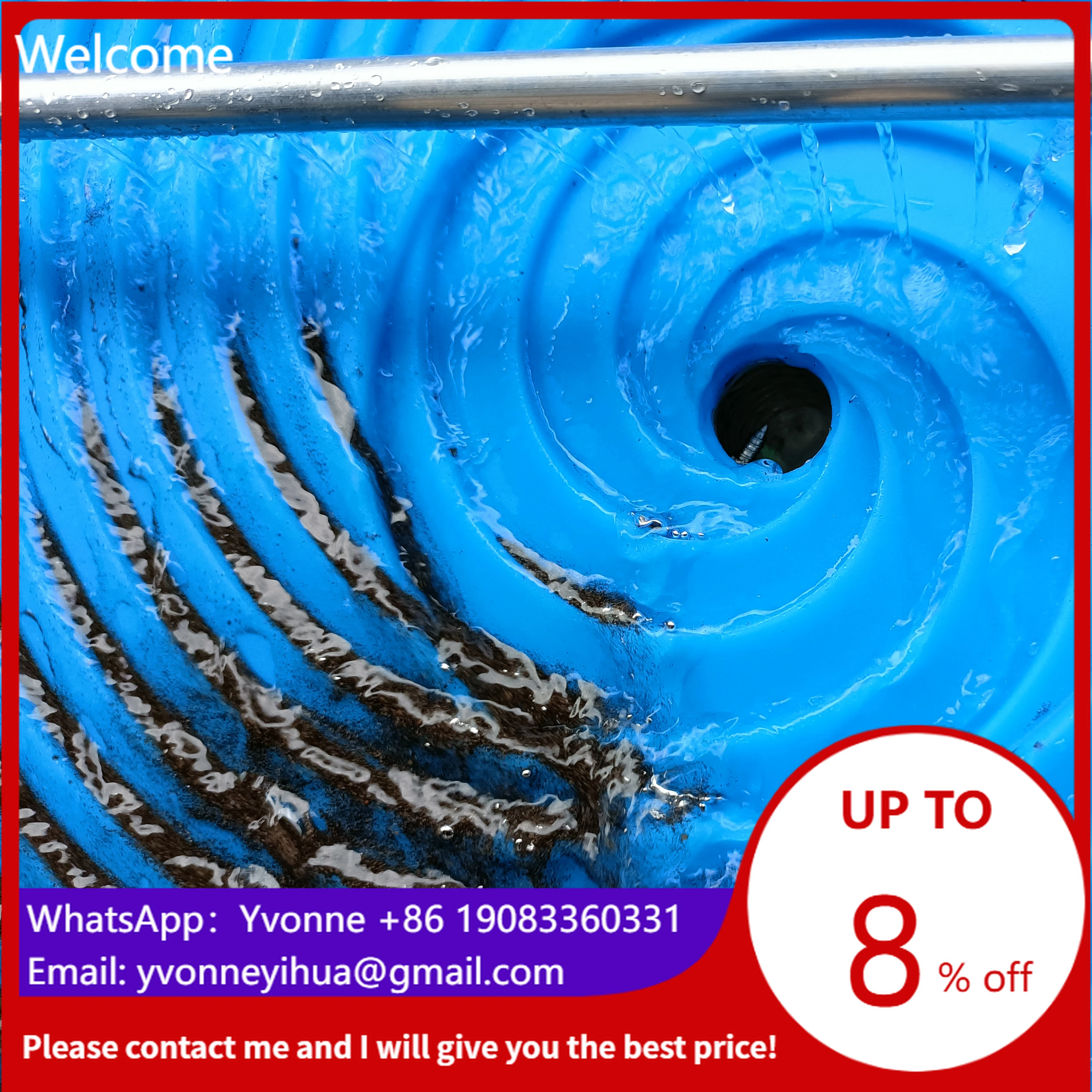 

Plastic Light Mining Equipment Automatic Spiral Gold Prospecting Panning Machine Gold Washer