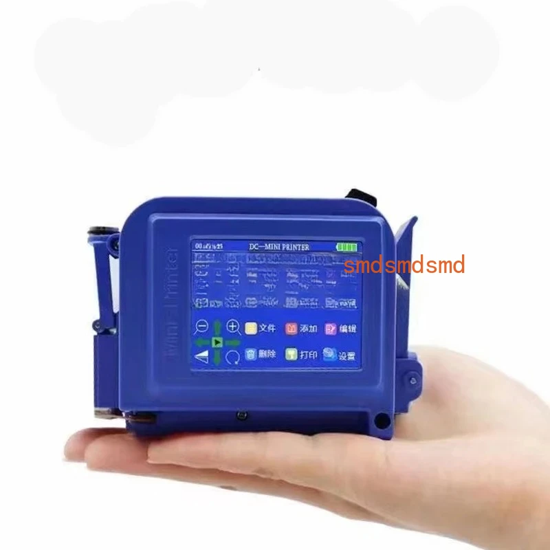 mini portable printer QR Bar Batch Code Date Logo Expiry Label Portable Handheld Jet Thermal Inkjet Printer