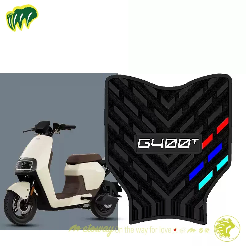

For Niu G400T Rubber Foot Skid Pad Floor Mat Carpet Motorcycle Mats Pedal Anti-skid Water Proof High Fit High Quality
