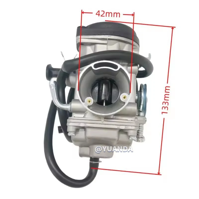 المكربن لياماها YBR125 YB125 YJM125 TW125 XTZ125 TW200 TK250 RT250 Italika RT250 JD9-E4101-02-00 جزء محرك الدراجة النارية #4