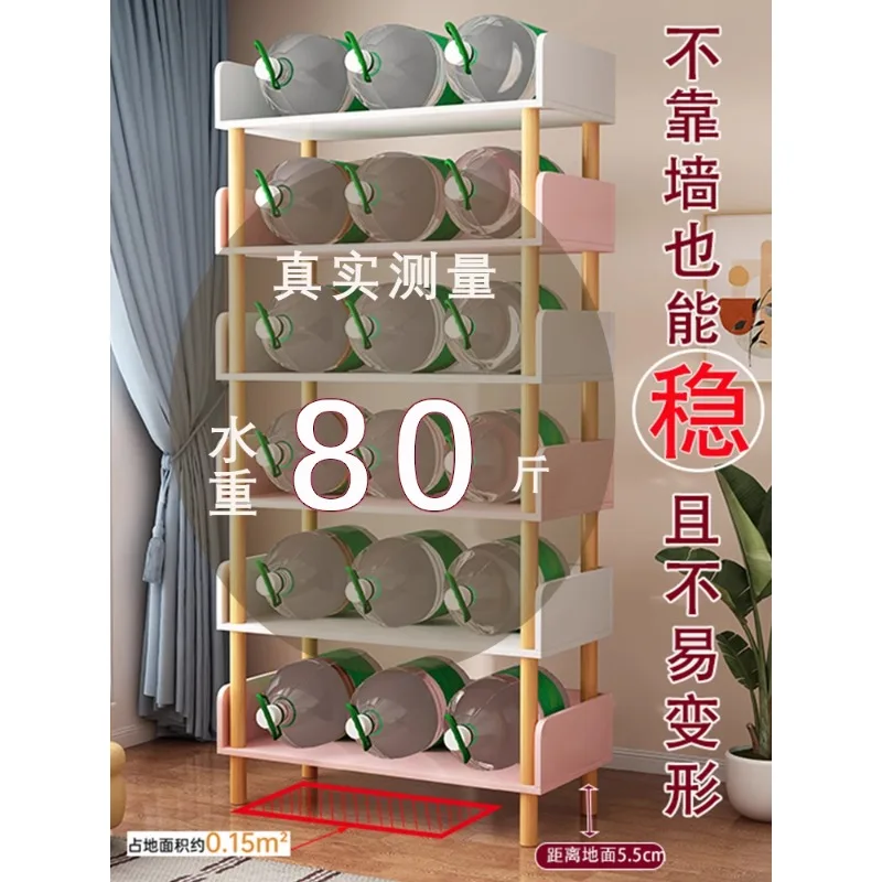 

Indoor furniture living room storage rack Simple shelf Household integrated wall display rack Shelf Locker
