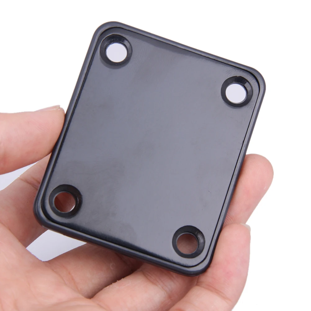 

Guitar Neck Plate Guitar Neck Plate Black Guitar Neckplate Guitar Neck Plate Screws