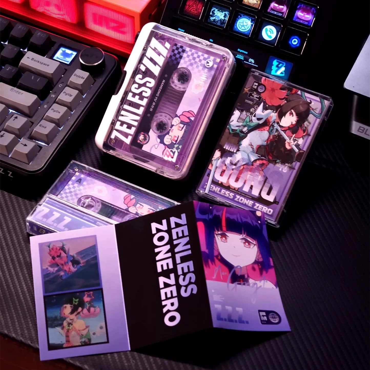 

Game Zenless Zone Zero Nangong Yu Music Tape Angels of Delusion OST Album Cassettes Cosplay Walkman Recorder Car Soundtracks Box