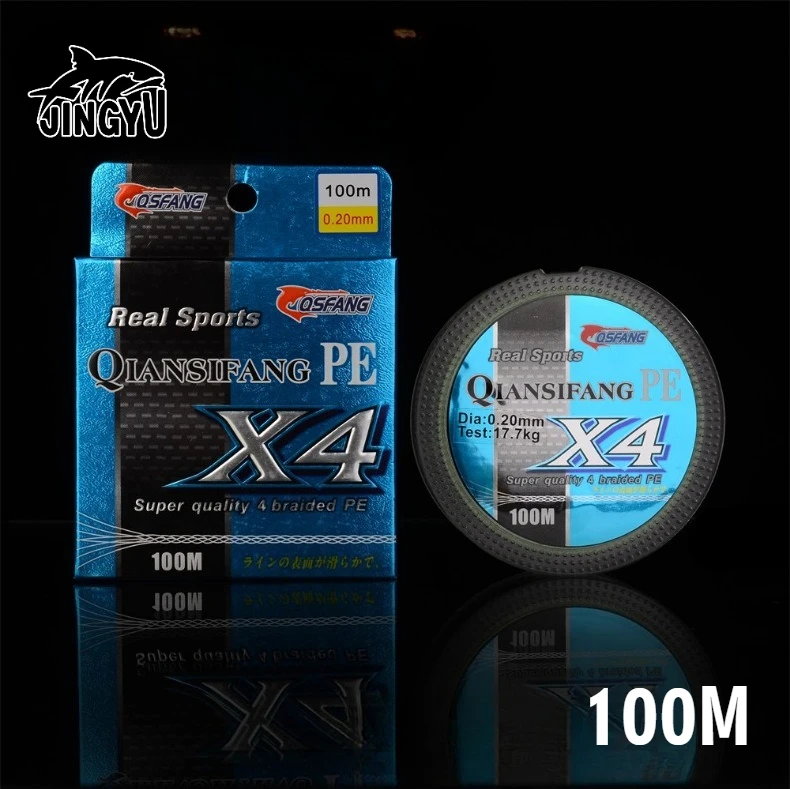 

2025 New X4 Strands Arrival Japan Original Upgrade Micro 4 Braided 100M Multifilament Fishing Line High Strength PE Line