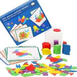 155 Stuks Houten Vorm Bijpassende Puzzel Bord Set Kleurrijke Montessori Leren Cognitief Educatief Speelgoed Voor Kinderen Kinderen