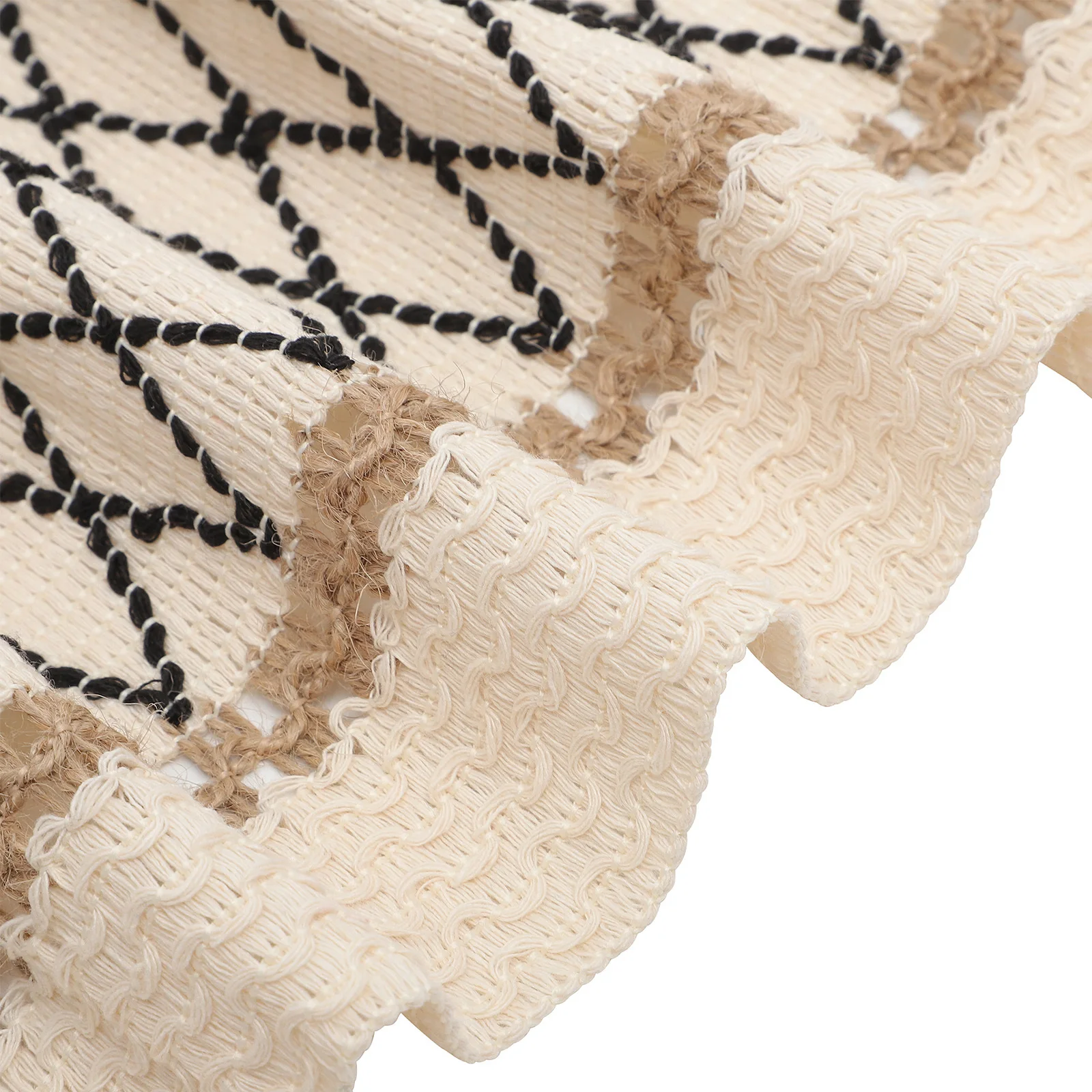 

Decorative Cotton Linen Table Runner Soft Texture for Dining Room Hotel Living Room Holiday Wedding Birthday Party Table