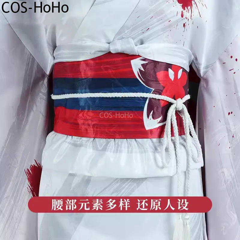 COS-HoHo Honkai Star Rail Acheron PV Kimono Game Suit, Roupão Uniforme, Cosplay Costume, Halloween Party Role Play Outfit para Mulheres