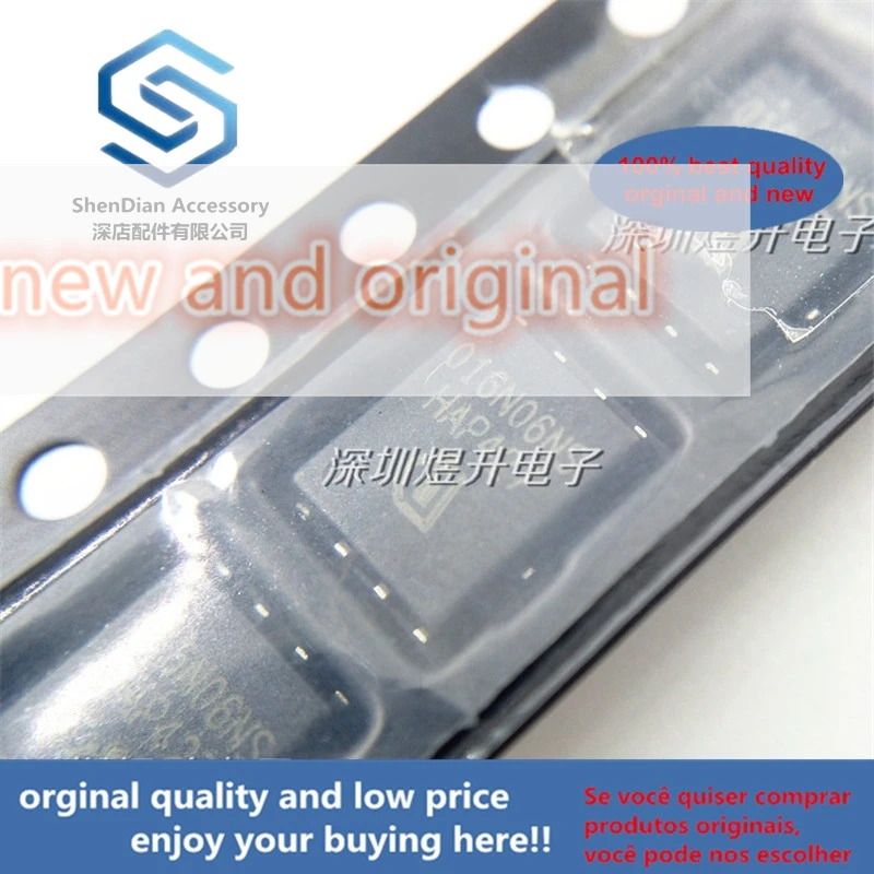 10pcs 100% new and Original imported genuine BSC016N06NS 016N06NS TDSON-8 high current low internal resistance MOS tube