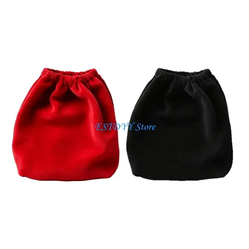 G6DE Portable English Stirrups Cover Fleece Stirrups Bag Horse Saddles Protector Horse Riding Accessories Guard Bag Enduring