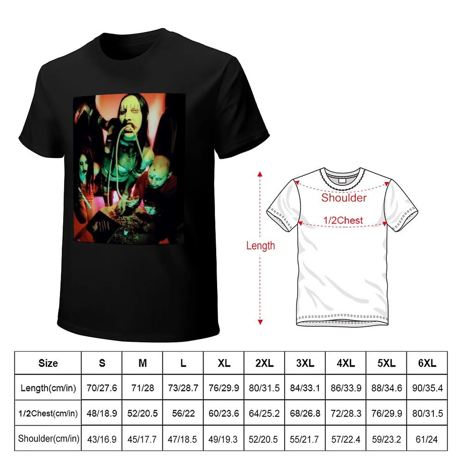 manson and the spooky kids Stic T-Shirt Summer Holiday T-Shirt