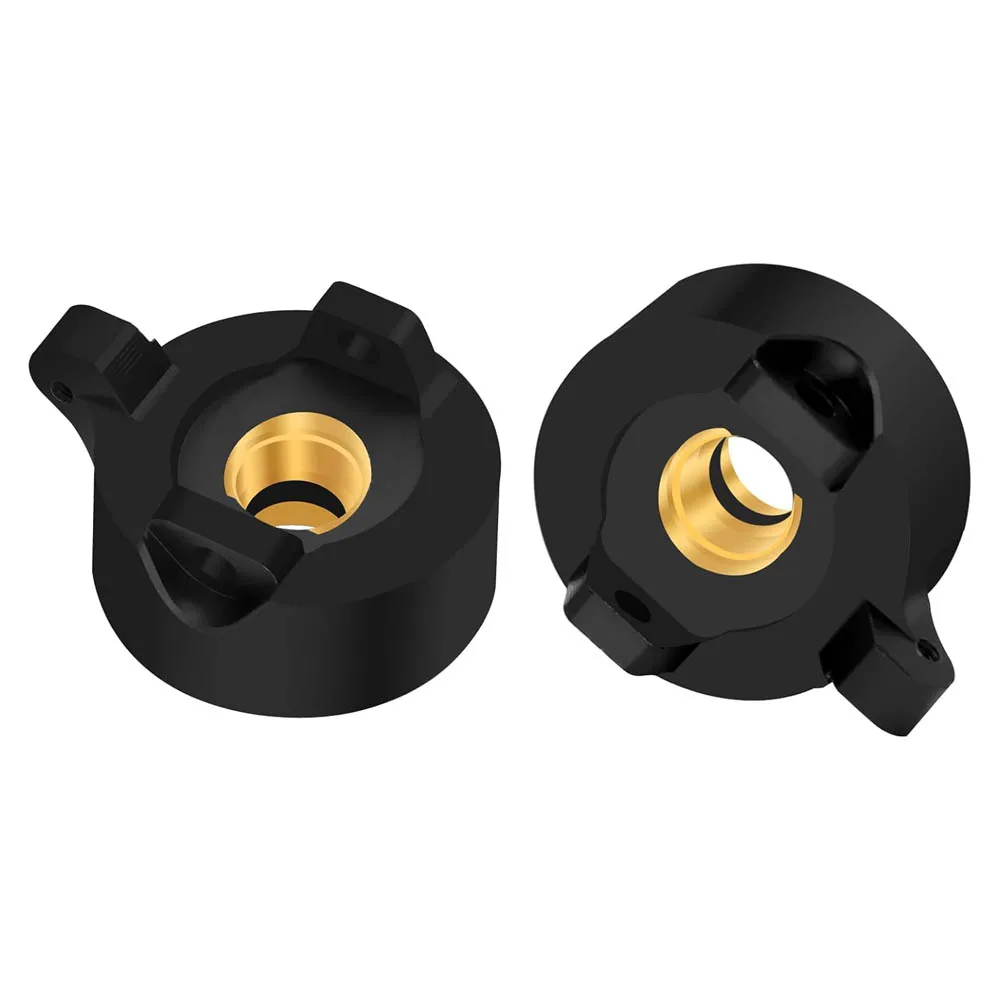 17,5g Nocche in ottone per carichi pesanti Nocche dello sterzo anteriori per 1/24 Axial SCX24 C10 JLU Gladiator Bronco Catenaccio Aggiornamenti Parti