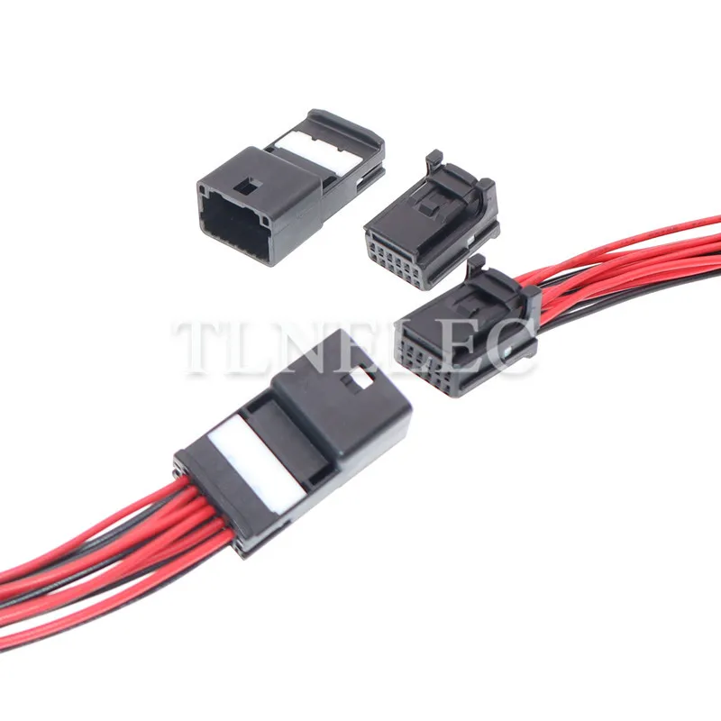 12 Pin Way Automotive Plug Cable Socket With Wires Auto Wire Electric Connector 1379675-1 1379662-1 1379675 1379662