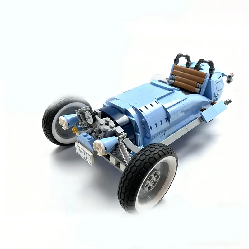 646pcs MOC Icons 10298 Morgan Three-Wheeler Model Christmas Gift Bookshelf Display Home Decor Room Decoration Tabletop Ornament