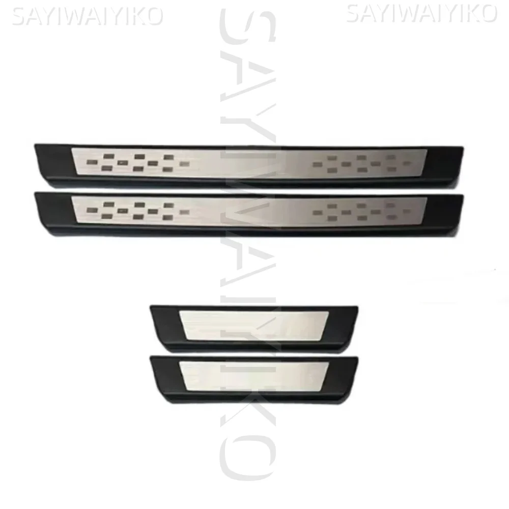 

For 2011-2018 Volkswagen Jetta MK6 Car Door Sill Scuff Plate Trim Welcome Pedal Protector Threshold Car Accessories