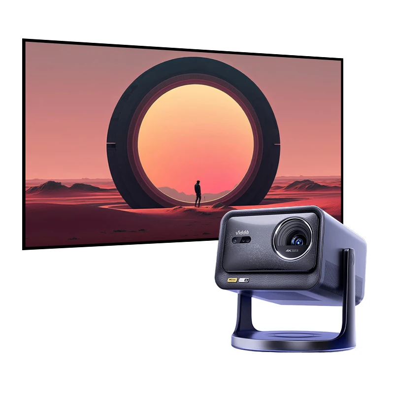 

New Hisense Vidda C3 Pro 4K Laser Projector 2800 CVIA Lumens 1.67x Optical Zoom 110% BT.2020 IMAX Enhanced 3D Auto Correction