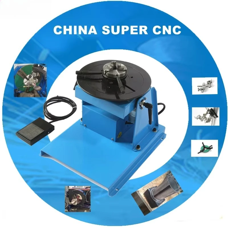 Posizionatore di saldatura robot giradischi automatico piccolo Jinan con controllo ultra numerico da 10 kg in vendita