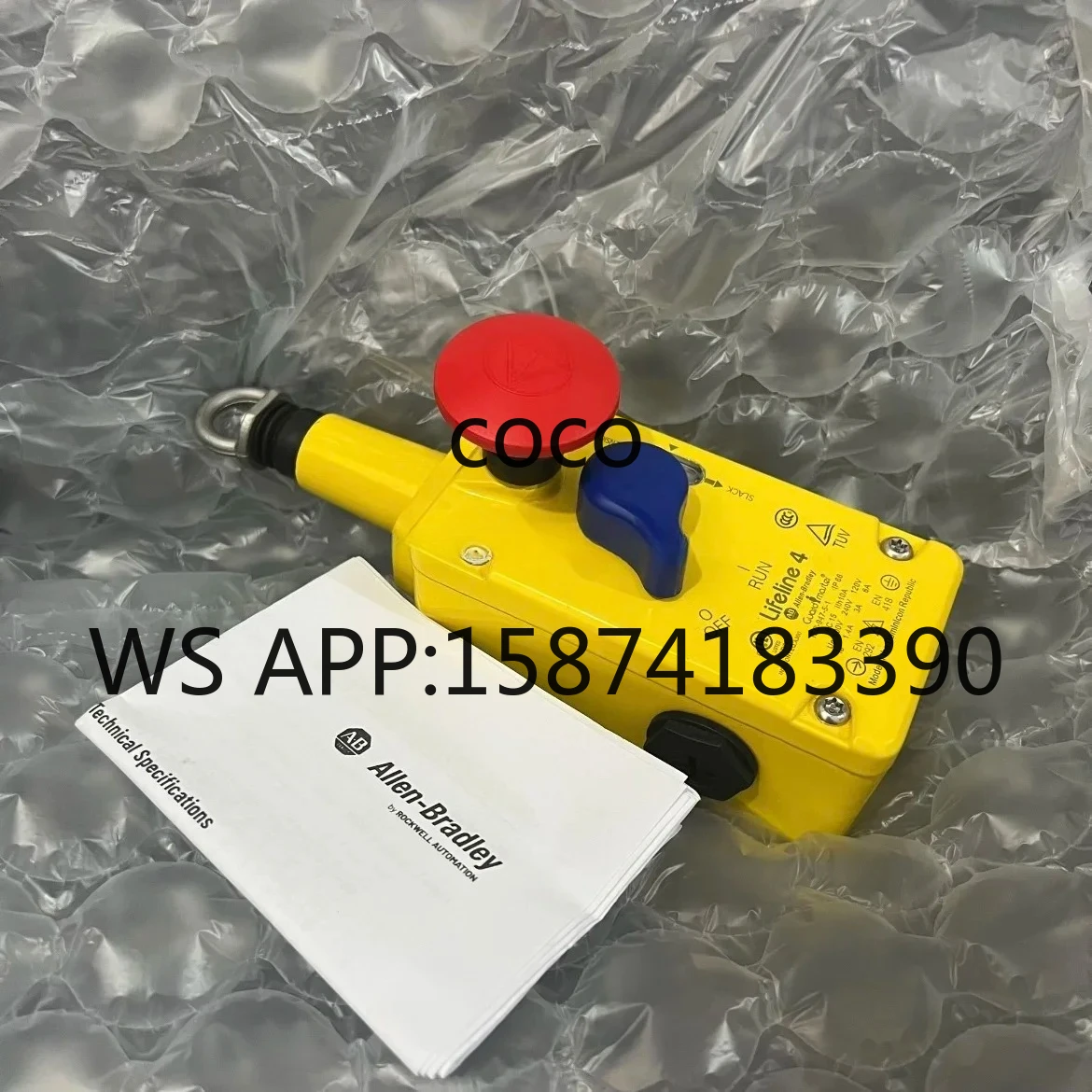 440K‑E33040 Safety Tongue Interlock Switch Break Before Make UL CE Certified for Small Machinery Guarding