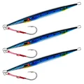 3pcs blue
