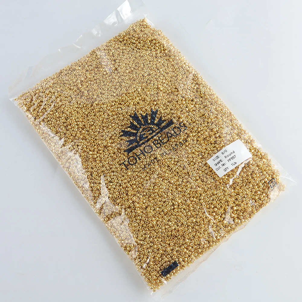Imported from Japan 8/0 450g Packaging TOHO Metallic Beads Suitable for All Kinds of DIY Bracelets Handmade