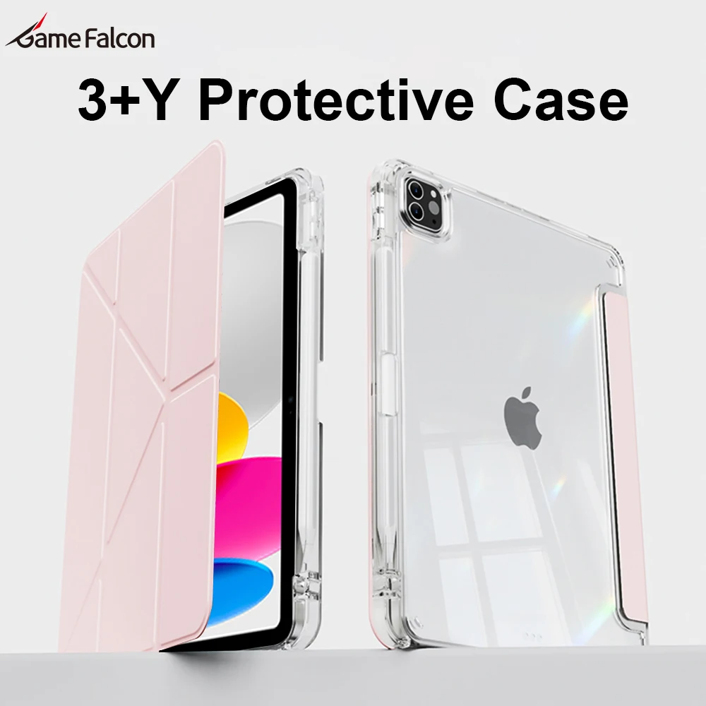 

Чехол для iPad A16 M3 2025 Pro 13 12,9 6-й 11 M4 M2 Air 11 6 5 4 Для iPad 10-го поколения 7-й 9-й 10,2 10,9 Защитный чехол