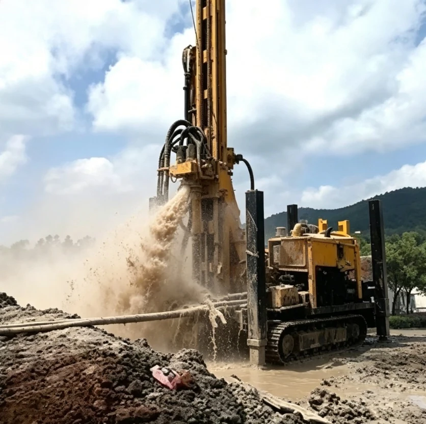 Customized 1000m Crawler Water Well Drilling Rig Hydraulic Rock Drilling Machine Geological Exploration Core Drilling Rig