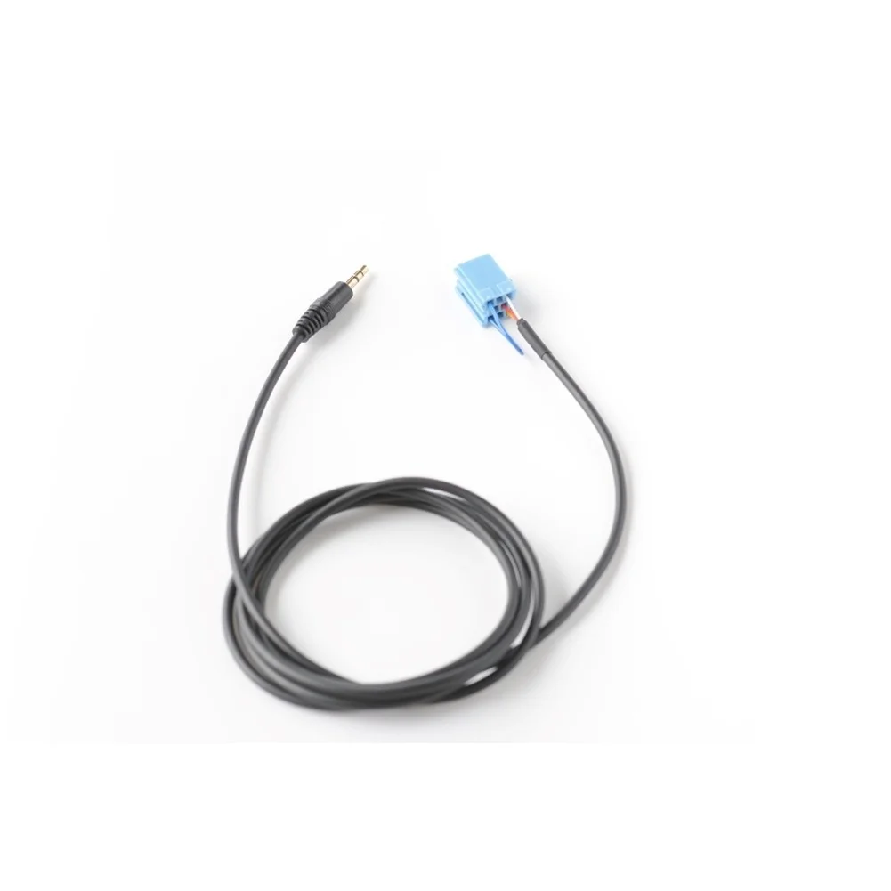 Black 8-Pin Mini-ISO Cable Compatible With Boxer Relay Models Aux Cable Car Radio Adapter Direct Device Connection
