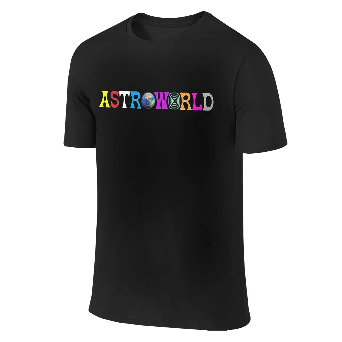 Astroworld Cactus-Jack Hiphop T-Shirt Men Crew Neck Cotton T Shirt Short Sleeve Front Back Two Sides Tees 4XL 5XL 6XL Tops