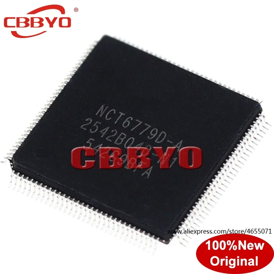

2pcs 100% New NCT6779D-A QFP-128