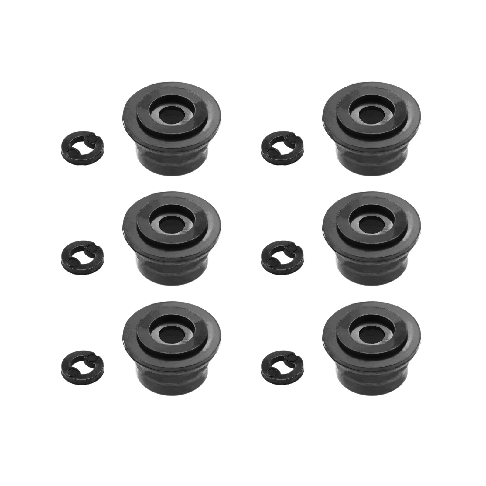 6 set di paraurti pistone di ricambio NV45AB2 878179   Foglio paraurti 877993   Per Hitachi NV45AB NV50AP NV50AP2 Chiodatrice per coperture Parte