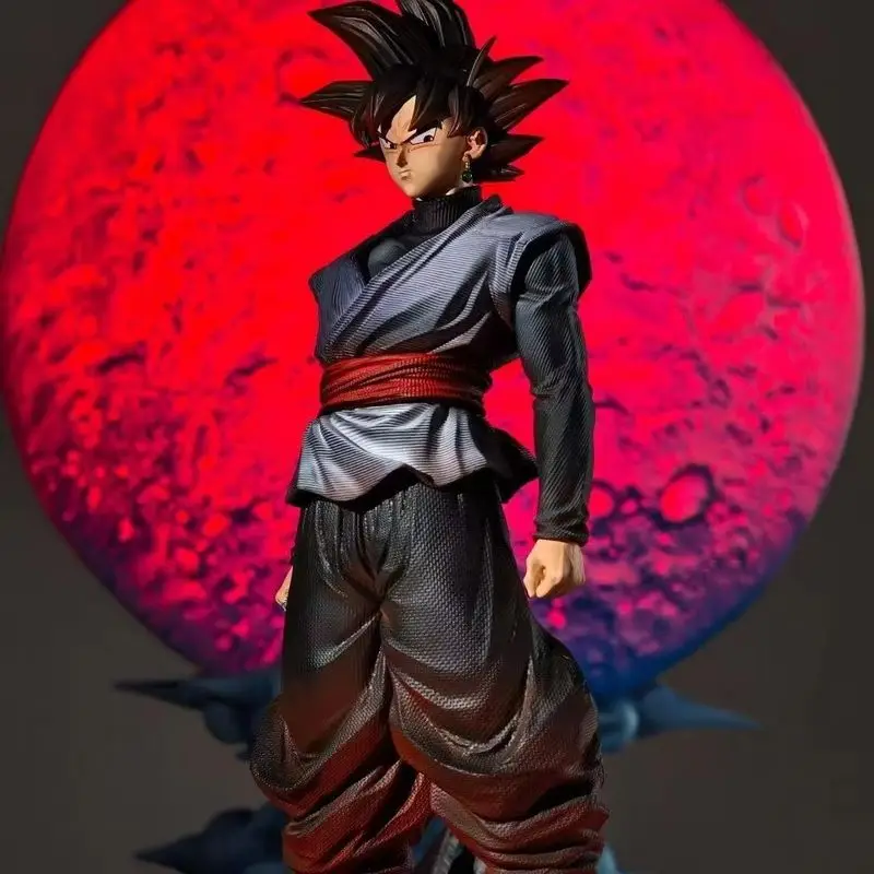 Hot In-Stock Jt Statue 37cm Dragon Ball Z Black Goku Figure Zamasu Jt Super Saiyan Action Figure Collection Model Toys Gift view 4