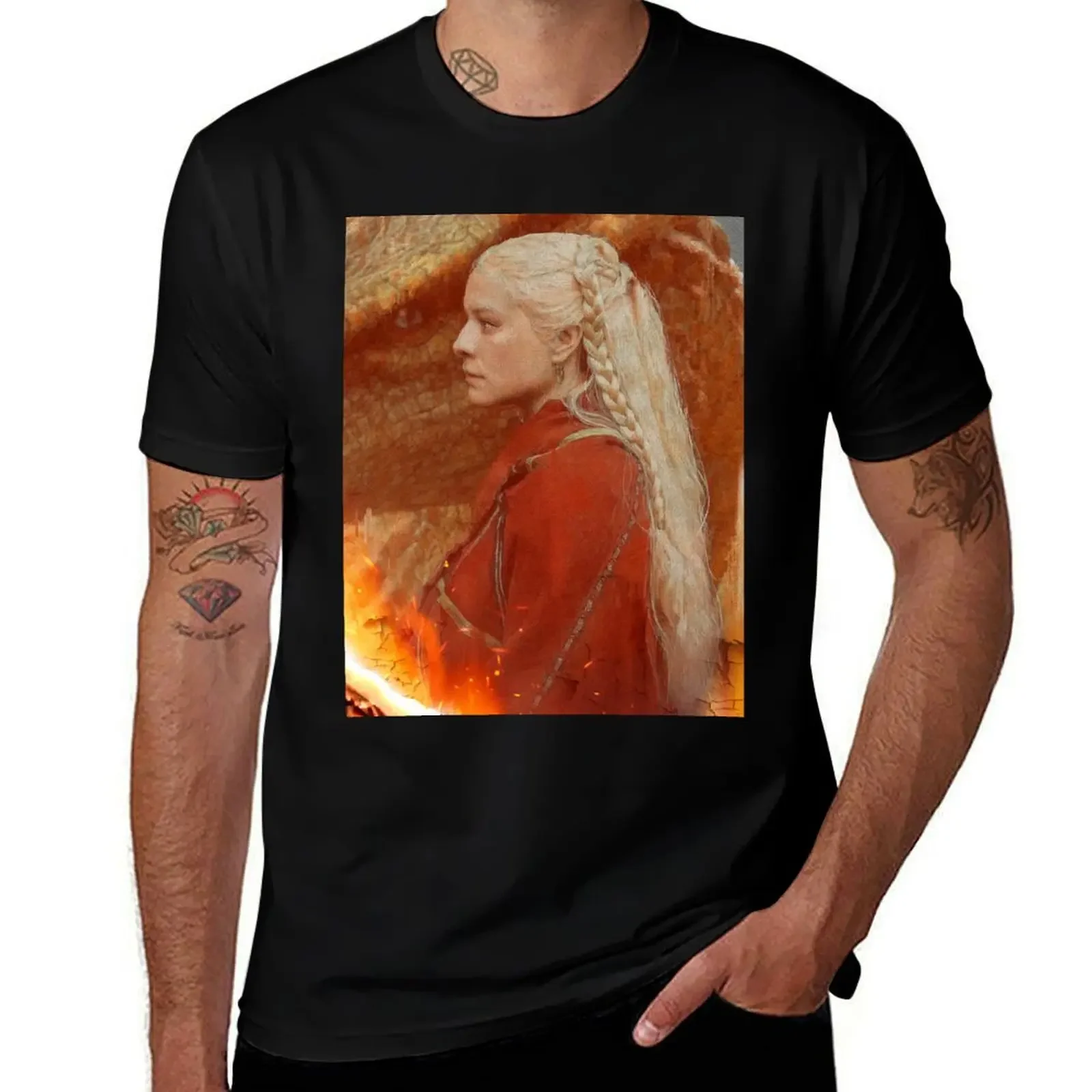 

Rhaenyra Targaryen T-Shirt funny gifts custom shirt summer top heavyweight t shirts for men