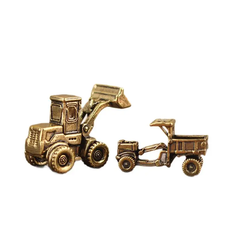 Figure Home Decor Engineering Vehicle Mini Ornament Excavator Truck Micro Landscape Desktop Decoration