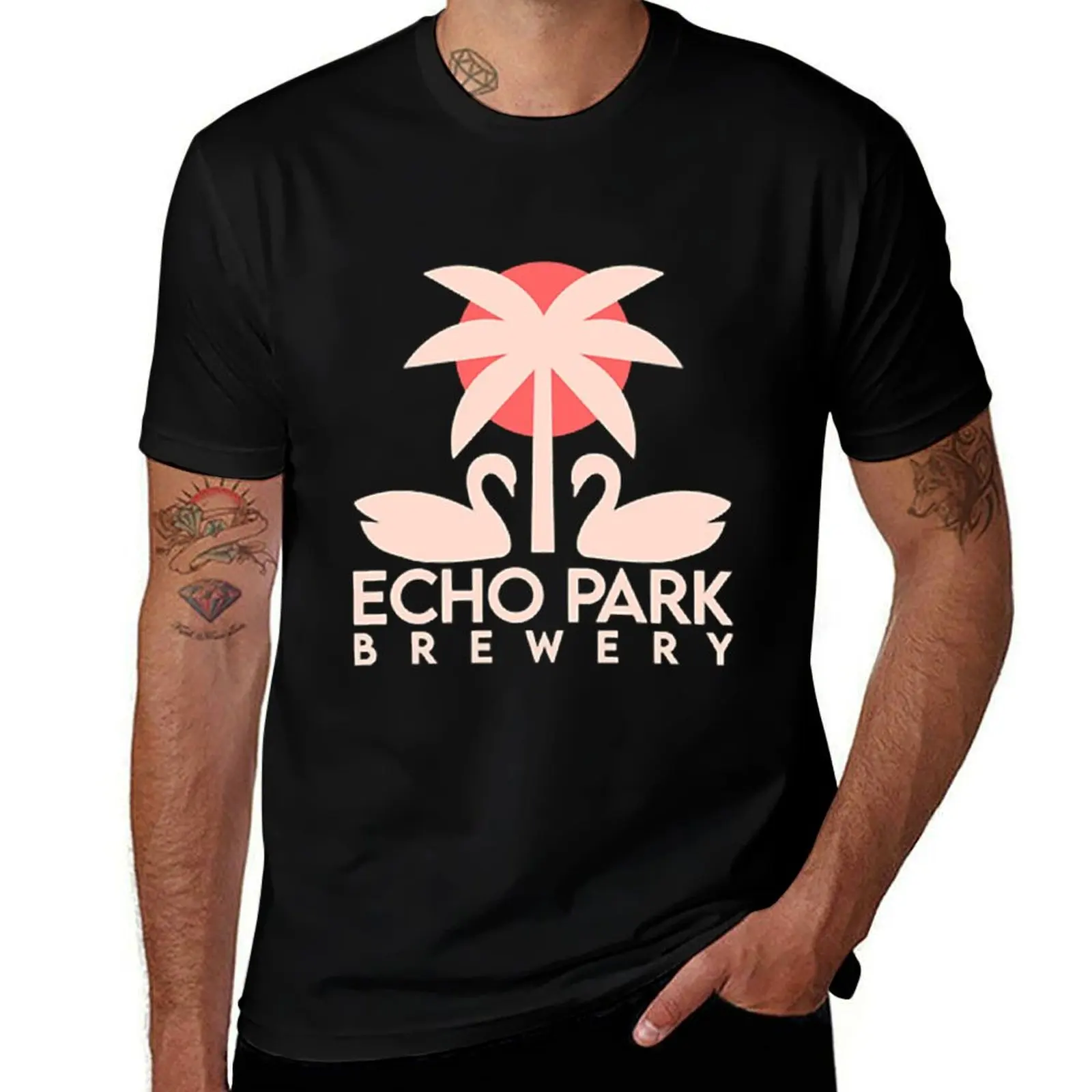 Echo Park Brewery Colin From Accounts T-Shirt Plus Size All Match Tee Shirt T-Shirt