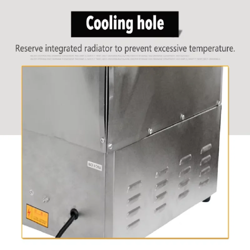 Picture 6: Commercial Chicken Skewer Machine Intelligent Temperature Control Skewer Machine Electric Kebab Grill Machine