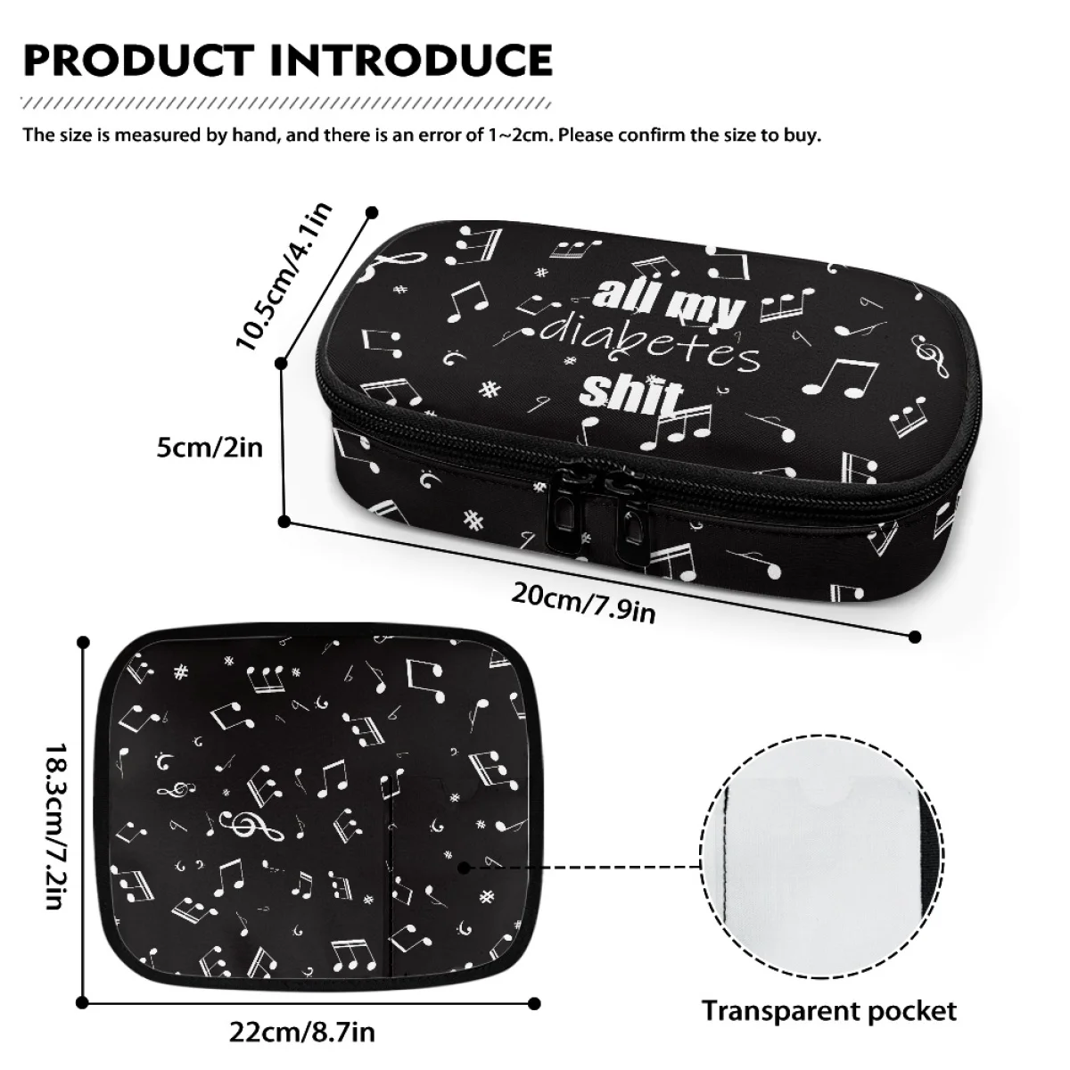 HYCOOL New Insulin Bag Portable Medication Storage Aluminium Foil Lining Print On Demand Organize Bags Diabetes People Drug Box