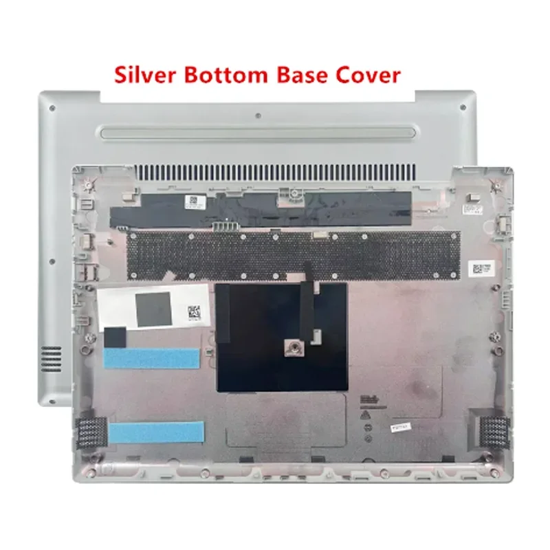 Laptop Bottom Base Case Cover para Lenovo IdeaPad, Silver Shell, AP1YN000500, novas peças de reposição, IdeaPad 520S-14, 520S-14IKB