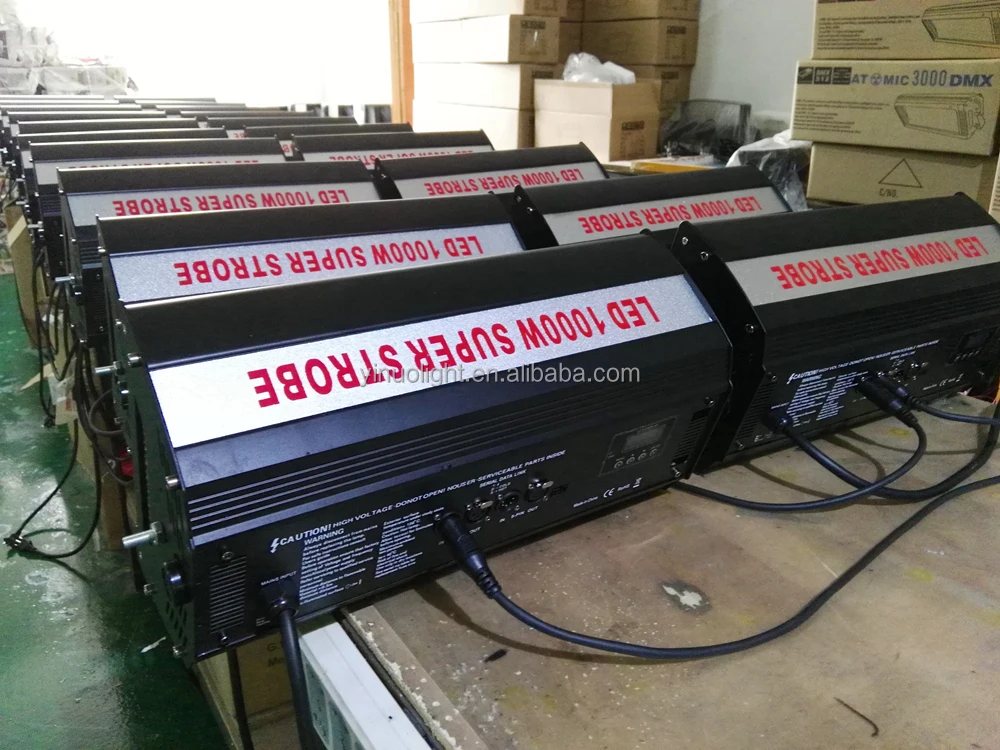 YYHC1000W strobe light bar party decoration explosive flashing dance table lamp LED stage lights