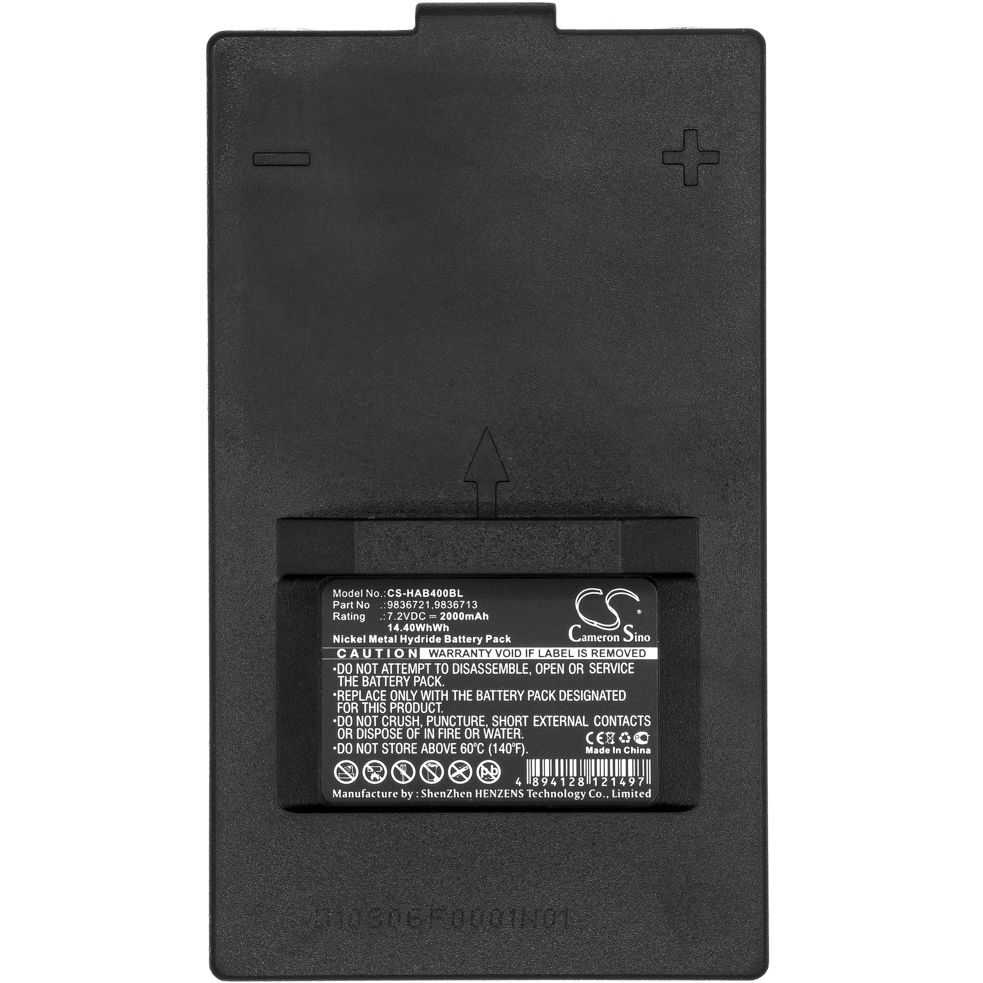 Crane Remote Battery 9836721 for Hiab 2055112, Combi Drive 5000,Hi Drive 4000,DOH116A,Dulevo 5000 Combi,Hi Drive 4000 ET,Olsberg