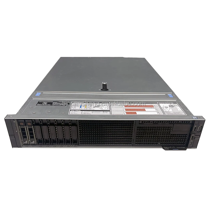 حامل خادم الكمبيوتر المستخدم موديل R740XD R750 R640 R440 R240 R340 1 تيرا بايت القرص الصلب Xeon يدعم معيار SQL Server 2022