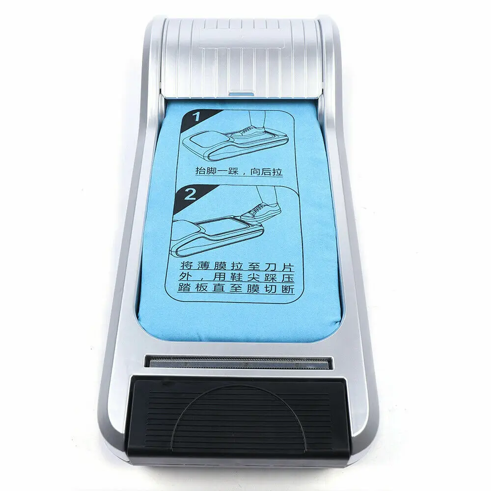 자동 신발 커버 디스펜서 기계(600개 일회용 신발 필름 포함) 가정용