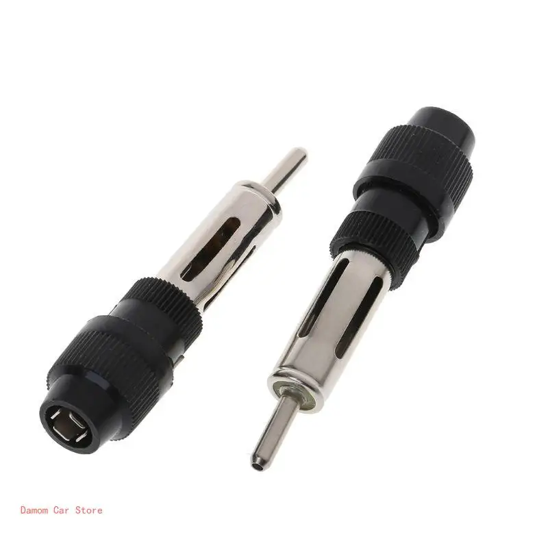 

2pcs Car Radio Steoro FM Antenna Aerial Adapter Socket Male Plug Connector