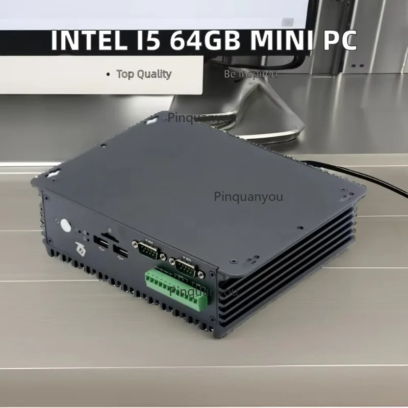 Factory Direct Mini  Core i5 Industrial PC 64GB RAM 120GB SSD OEM/ODM Embedded Computer Hot Sale Cheap Computer